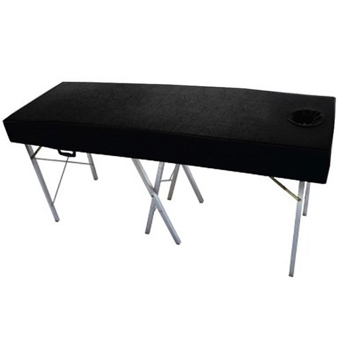 Couch / Bed Cover With Face Hole - Black